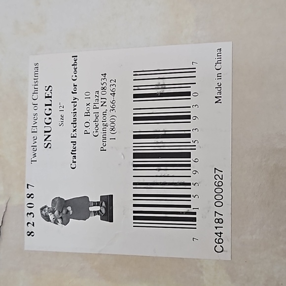 Collection Of The Masters 12 Elves Of Christmas SNUGGLES - Picture 2 of 14